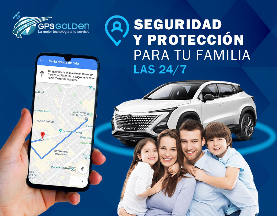 GPS Vehicular Satelital - GPS Golden 1